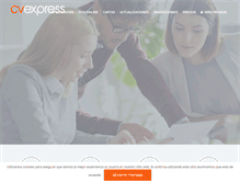 Tablet Screenshot of cvexpress.com